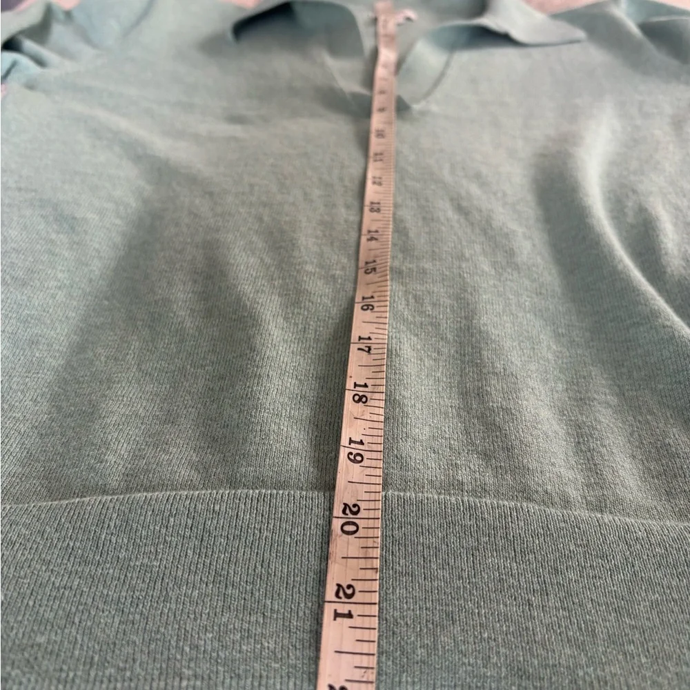 J. Crew Women's Mint V-Neck Sweater - Picture 7 of 7